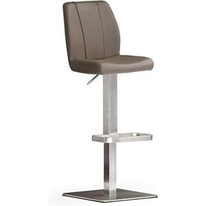 Barhocker Leder  ¦ braun ¦ Maße (cm): B: 41 H: 89 T: 52.0 Polstermöbel > Hocker > Barhocker - Möbel Kraft