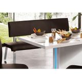 MCA furniture Polsterbank »Arco«, belastbar bis 280 Kg, Echtleder, in verschiedenen Breiten