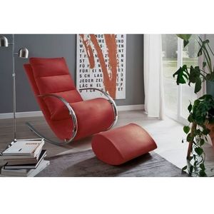 MCA furniture Relaxfauteuil York Relaxfauteuil met hocker, belastbaar tot 100 kg