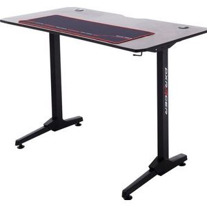 Robas Lund Gaming tafel DX Racer 8 Gaming Desk Black Carbon look, BxHxD 110x75x60 cm