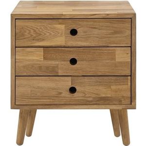 Nova Design Agra Massief Eiken Commode 3-Lades