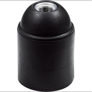 Fitting E27 - Mat Zwart - Lampfitting