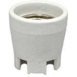 Porseleinen Fitting E 27 - 3-delig - Keramisch - Zwart