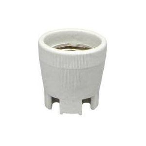 Porseleinen Fitting E 27 - 3-delig - Keramisch - Zwart