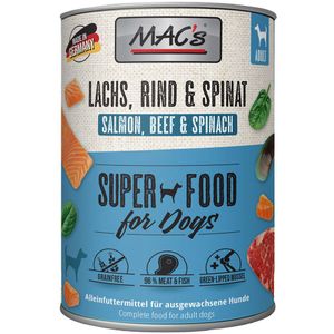 Sparpaket MAC's Adult 24 x 800 g - Lachs, Rind & Spinat