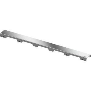 TECE 1 x Drainline designroosterplaat (nominale lengte: 100 cm gepolijst roestvrij staal testbelasting ca. 300 kg), zilver
