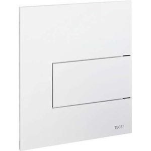 Urinoir Bedieningsplaat TECE Square Metaal Glanzend Wit 12,4x14,4 cm