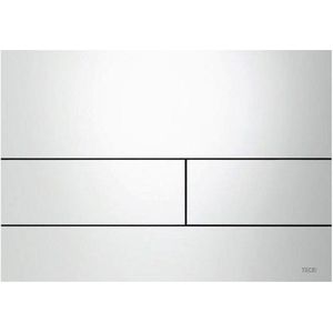 Tece Betätigungsplatte TECEsquare ii Metall wc Betätigungsplatte weiß 9240832