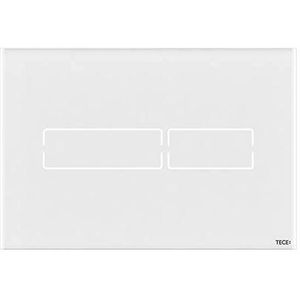 TECE Lux mini elektronische drukplaat van glas wit