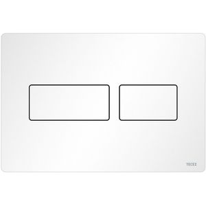 Tece Tecesolid bedieningsplaat - 22x15cm - duospoeltechniek - mat wit