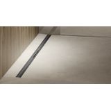 TECEdrainprofile doucheprofiel, 900 mm, rvs, Brushed Black Chrome / Geborsteld Zwart Chroom