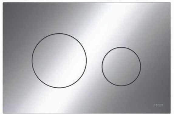 Loop WC-Betätigungsplatte chrom, 9240921 - Tece