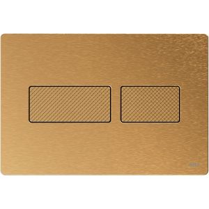 TECE - Solid Drukplaat - Geborsteld Messing - Met Reliëf