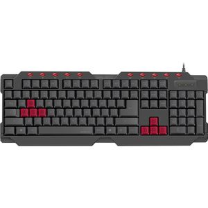 FERUS - Gaming Toetsenbord - Gloedrood - USB - Plug-and-Play
