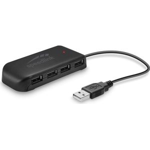 Speedlink - Snappy Evo - Docking Station - Zwart - 7 USB-Havens, USB 2.0, Plug & Play
