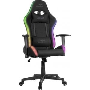 Speedlink REGYS RGB Gamer stoel - Gamer bureaustoel in hoogte verstelbaar met verlichting zwart