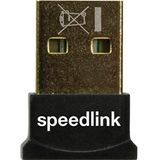 Speedlink VIAS Nano USB Bluetooth 5.0 adapter - draadloze gegevensuitwisseling met maximaal 3 Mbit/s, zwart