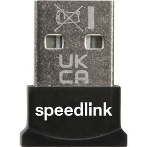 Speedlink - Vias - Bluetooth Audio-Adapter - Zwart - Bluetooth v5.0, 20 Meter Bereik