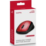 Speedlink - Kappa - Draadloze Muis - Rood - Ergonomisch Ontwerp