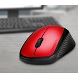 Speedlink Kappa Draadloze muis voor kantoor, thuiskantoor, gaming, rood
