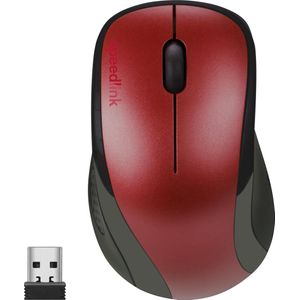Speedlink - Kappa - Draadloze Muis - Rood - Ergonomisch Ontwerp