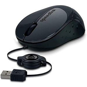 Speedlink BEENIE Mobile Mouse - WiRood USB, Zwart
