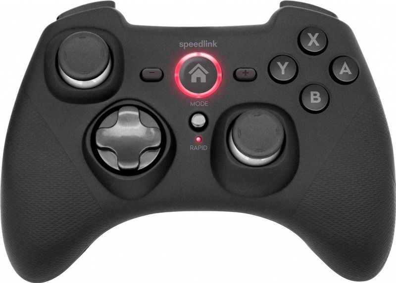 Speedlink - RAIT - Draadloze Gamepad - Zwart - Bluetooth - USB-C-Oplaadkabel