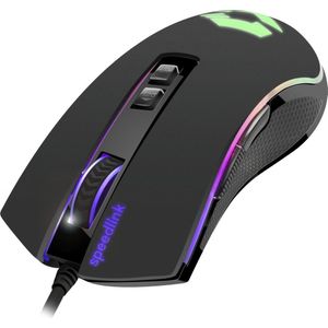 Speedlink - Orios - Gamingmuis - Zwart - 10000 DPI, RGB-verlichting, 7 Programmeerbare Knoppen