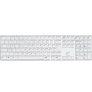 Speedlink RIVA Slim Metal Scissor Keyboard, white - DE Layout (DE, Bedraad), Toetsenbord, Wit