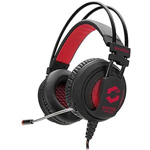 Speedlink Maxter 7.1 surround USB gaming headset - hoofdtelefoon voor gamers (briljant 7.1 surround sound met volumineuze bassen - meerkleurig verlichte oorschelpen) voor PC/notebook/laptop, zwart