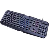 Speedlink LUDICIUM RGB Rainbow Gaming Tastatur, schwarz - DE Layout