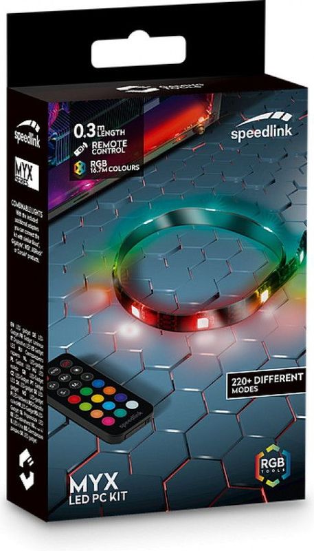 Speedlink - MYX LED - PC Kit - RGB - Meer dan 220 Verlichtingsmodi