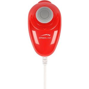 Speed-Link Bubble Chuk for Wii stuurwiel / Controller, Wii, 1,2 m, rood