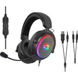 Speedlink - CONUX - Gaming-headset - Zwart - RGB-verlichting, 50 mm diafragma's, 1,8 meter kabel