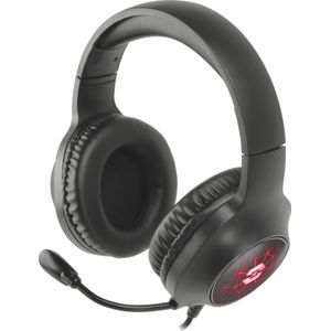 Speedlink VIRTAS Illuminated 7.1 Gaming-headset – 7.1 surround-geluid, meerkleurig, zwart