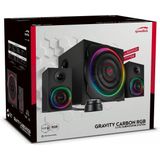 Speedlink - GRAVITY CARBON - 2.1 Subwoofer Speaker Systeem - RGB - Bluetooth