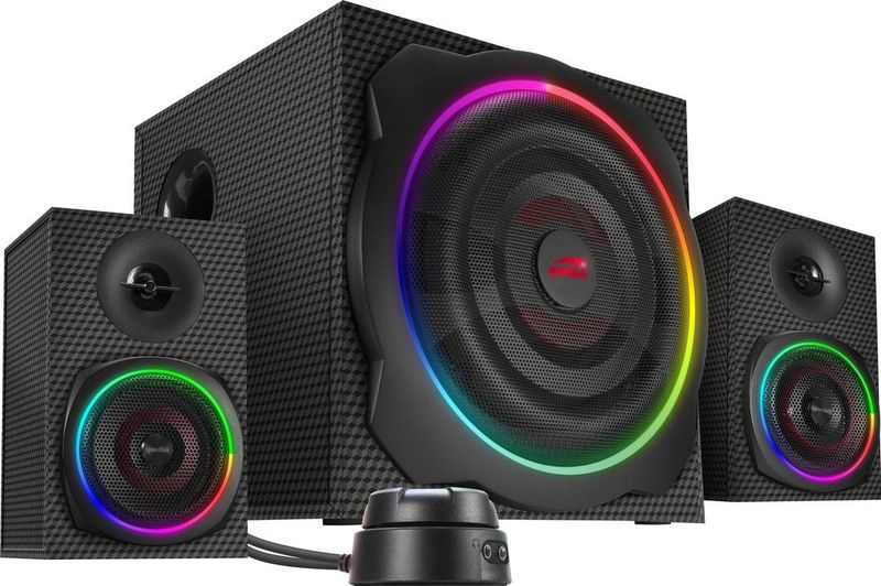 Speedlink - GRAVITY CARBON - 2.1 Subwoofer Speaker Systeem - RGB - Bluetooth