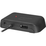 Speedlink - Snappy Evo - Docking Station - Zwart - USB 2.0 - 4 Poorten