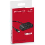 Speedlink - Snappy Evo - Docking Station - Zwart - USB 2.0 - 4 Poorten