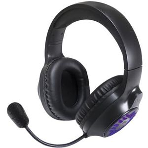 SpeedLink TYRON Over Ear headset Gamen Kabel Stereo Zwart, RGB Headset, Volumeregeling, Microfoon uitschakelbaar (mute)