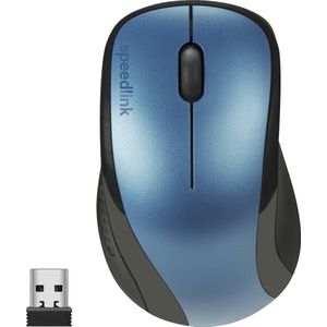 Speedlink - Kappa - Draadloze Muis - Blauw - Ergonomische Behuizing - 2,4GHz Technologie