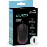 Speedlink - TAUROX - Gamingmuis - Zwart - 5 Knoppen - 7200 DPI - RGB Verlichting - USB-A Aansluiting