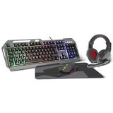 Speedlink - LUNERA - Bedraad Toetsenbord - Zwart - Met RGB Verlichting