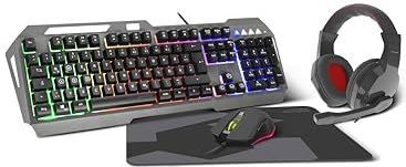 Speedlink - LUNERA - Bedraad Toetsenbord - Zwart - Met RGB Verlichting