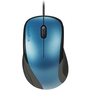 Speedlink KAPPA muis - muis met 3 knoppen, USB-aansluiting en ergonomische vorm - blauw