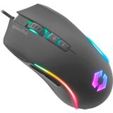 Speedlink ZAVOS Gaming Mouse - gamingmuis - veelkleurige verlichting, 5 toetsen en 2 dpi-schakelaars, zwart