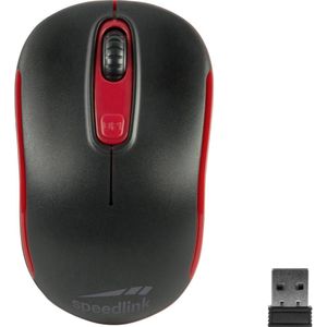 Speedlink CEPTICA - Draadloze USB Muis - Zwart / Rood