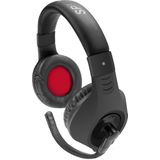 Headset - Zwart - Stereo - Gevoerde Beugel - Inklapbare Microfoon