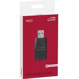 Speedlink VIGO USB Geluids Kaart, Zwart