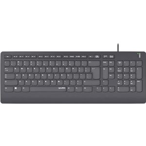 Speedlink HI-GENIC - Toetsenbord - Antibacterieel - Vlakke Toetsen - US Qwerty